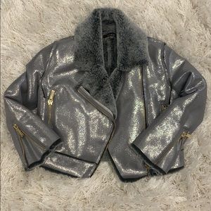 Imoga Girls Metallic Jacket